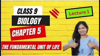 Cell  The Fundamental Unit of Life  Chapter 5  Class 9 Science [upl. by Ahsinid]