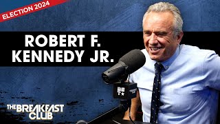 Robert F Kennedy Jr Talks 2024 Presidential Run Reparations Covid Vaccine Science  More [upl. by Aciemaj]