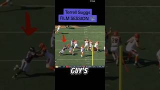 TERRELL SUGGS FILM SESSION nflhistory baltimoreravens raylewis [upl. by Enyawud]