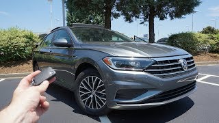 2019 Volkswagen Jetta SEL Start Up Test Drive Walkaround and Review [upl. by Harvison]