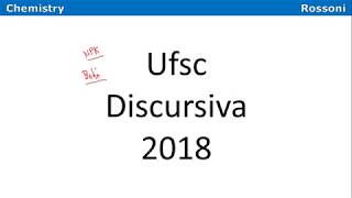 UFSC 20181 Q Discursiva 4  Bohr [upl. by Hollah]