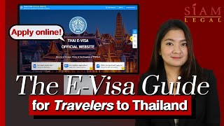 The EVisa Guide for Travelers to Thailand  Apply Online [upl. by Justin]