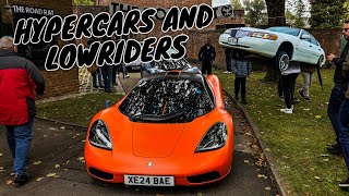 Bicester Scramble  Hypercars And Lowriders Cars Leaving October Scramble Gordon Murray T50 Convoy [upl. by Nofpets]