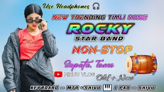 NEW AADIVASHI TRENDING TIMLI SONG 🤩 ROCKY STAR BAND 2024 NONSTOP Sapata Tones ❤️‍🩹 [upl. by Fronia]