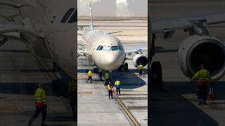 Etihad Airline Plane Loading ✈️youtubeshorts shorts travel airplane airport viralshorts [upl. by Virgilio]