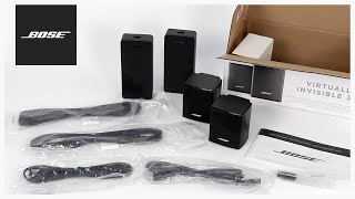 Bose Virtually Invisible 300 – Unboxing and Setup [upl. by Eerot978]