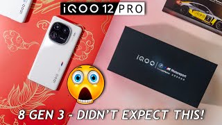 iQOO 12 Pro is Unique but… [upl. by Fagan311]