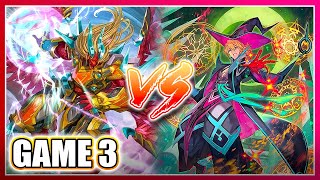 Vanquisher Vs Luard  Game 3  Cardfight Vanguard V Series [upl. by Silyhp]