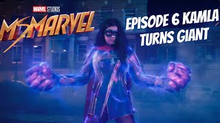 Ms Marvel Episode 6 Ms Marvel Turns Giant Scene [upl. by Primrose]