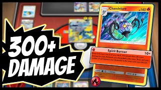 Busted 40 Pokemon Chandelure Deck [upl. by Yrrac]