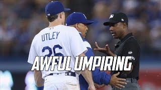 MLB  Awful Umpiring  Part 2 [upl. by Mehelhteb245]