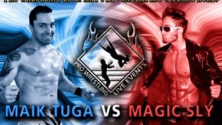 Maik Tuga vs Magic Sly  Pro Wrestling Live 1 05052012 [upl. by Clemens]