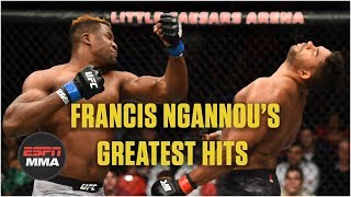 Francis Ngannou’s UFC knockout reel  ESPN MMA [upl. by Gladwin]