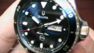 Bulova 98C62 Marine Star Dive Watch [upl. by Eppie825]