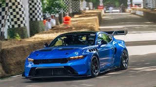 MUSTANG GTD at GOODWOOD Festival of SPEED Indulgent Blue [upl. by Inele471]