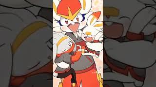 cinderace Scorbunny Raboot pokemon [upl. by Eahsat]