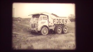 AEC Euclid Foden and Scammell Coal board dumper trials at Arkwright Colliery 1953 [upl. by Dylane111]