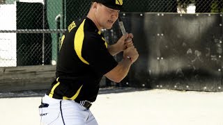 Hand Placement  SloPitch Hitting Tips [upl. by Spielman]