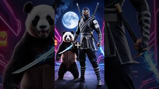 👉Panda🐼 Ninja Dangerous😱Wait For End😱shorts attitude [upl. by Pfister]