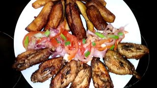 chicken wings and plantains recipeDinner recipe idea [upl. by Bryna]