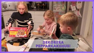 DEKORERA PIPPIS PEPPARKAKSHUS [upl. by Baylor634]