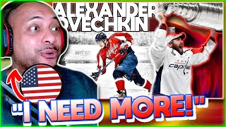 American Reacts to Alex Ovechkin Best Hits amp Goals [upl. by Nylatsyrk]