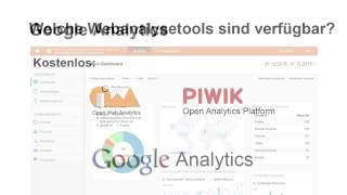 Google Analytics Tutorial Welche Tools zur WebsiteAnalyse gibt es video2braincom [upl. by Aynna]