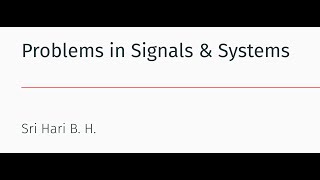 Understanding Linear System Properties ProblemSolving in Signals amp Systems [upl. by Mella]