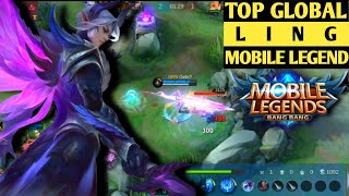 Top Global ling  Gelo  Mobile legends [upl. by Kcirddor]