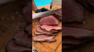 🔪🥩 🔥 Whole Grilled Picanha served Roast Beef Style [upl. by Dric380]