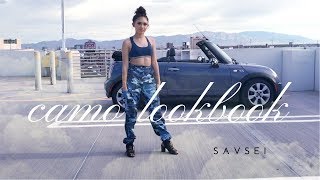 CAMO PANTS LOOKBOOK [upl. by Zehcnas]