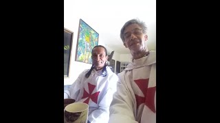 QUIENES SON LOS TEMPLARIOS Con Frater Giovanni Luisio MassOPCC [upl. by Nairadal]