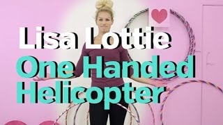 One Handed Helicopter with Lisa Lottie  hoop tutorial  Off Body Hooping [upl. by Beedon553]