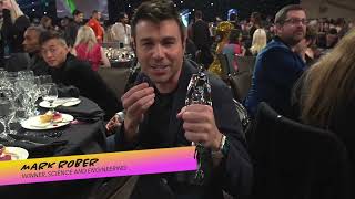 Mark Rober Wins Science and Engineering  2022 YouTube Streamy Awards [upl. by Hylan]