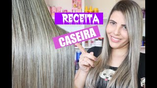 PRÉSHAMPOO CASEIRO por Renata Rocha [upl. by Ynittirb]