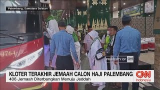 Kloter Terakhir Jemaah Calon Haji Palembang [upl. by Hcardahs]