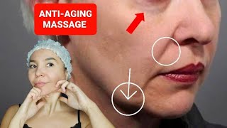 Full Face massage antiaging massage antiwrinkle massage lifting massage [upl. by Eivla]