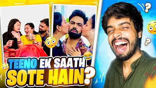 Do Do Biwi Ke Sath Sone Ka Vlog😱  Shivamsingh Rajput [upl. by Venterea]