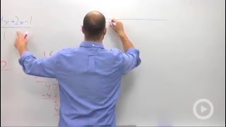 Dividing Polynomials using Long Division [upl. by Yong]