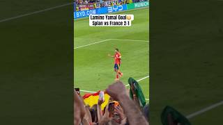 Lamine Yamal Goal vs France amp Spain vs France 21 amp Highlights Goals amp EURO 2024 [upl. by Htrahddis]