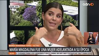 María Fernanda Yepes habla sobre María Magdalena  adn40 [upl. by Malca]