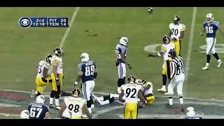 2002 AFC Divisional Playoffs  Pittsburgh Steelers vs Tennessee Titans January 11th 2003 Highlights [upl. by Eldorado]