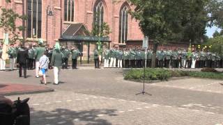 Schützenfest Holdorf 2015  Aufmarsch der Kompanien [upl. by Geirk542]