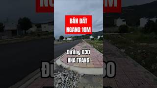 BÁN ĐẤT NGANG 10M  CỰC HIẾM  MẶT TIỀN D30  NHA TRANG  Alohouse Nha Trang [upl. by Carlina]