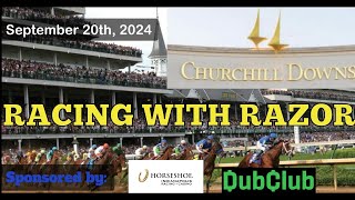 LIVE Horse Racing Handicapping  Belmont at the Big A  Churchill Downs  Gulfstream  Fri Sep 20th [upl. by Irama]