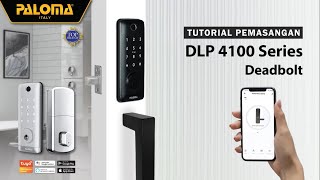 Digital Lock Paloma DLP 4100 Series  Deadbolt Smart Door Lock dengan WIFI  TUYA [upl. by Rosemare]