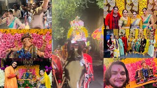 Ajj ayye bappa hamare ghar❤️🧿 ganeshchaturthi karnaliyavlogs sahilkarnaliya ganpati familyvlog [upl. by Eustazio]