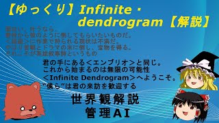 【第25回】Infinite・Dendrogram【解説】世界観解説 管理AI [upl. by Gora]