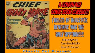 CHIEF CRAZY HORSE THE FETTERMAN MASSACRE  1950S COMIC PANEL BY PANEL EDIT  ACTION ADVENTURE [upl. by Rye]