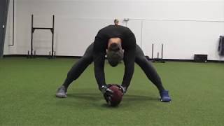 Long Snapping drills for the offseason Special Teams U Strength Vlog Mini [upl. by Joy]